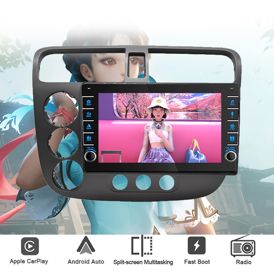Audio Music India - For Honda Civic 2000 - 2006