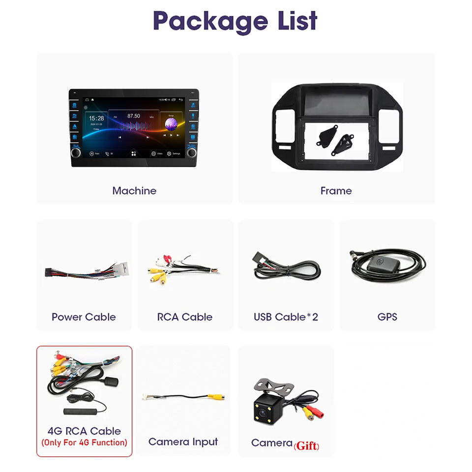 8G Ram 128GB QLED Car Radio Vi - Audio Music India recension och pris