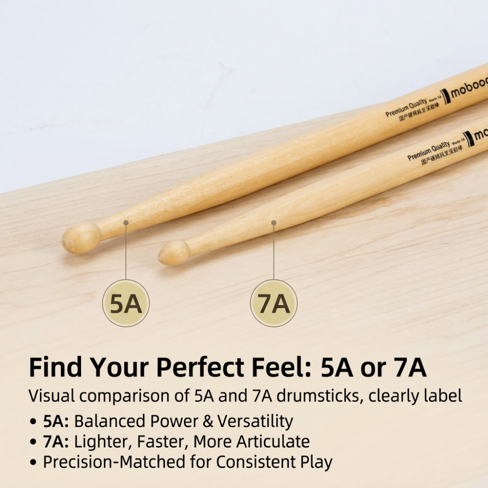 Professional Drums 5A 7A Walnu - Drum Stick 5A recension och pris