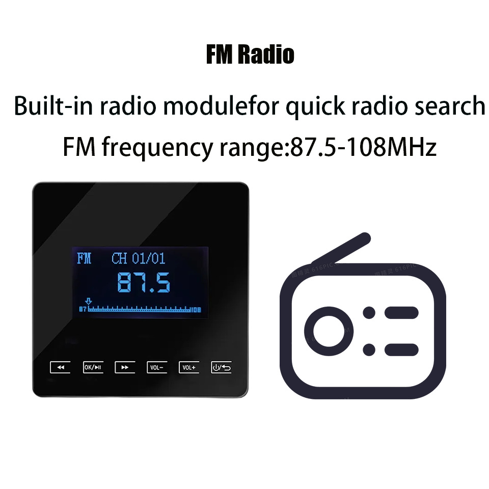 Factory Direct Sales Bluetooth - Audio Music For Background recension och pris
