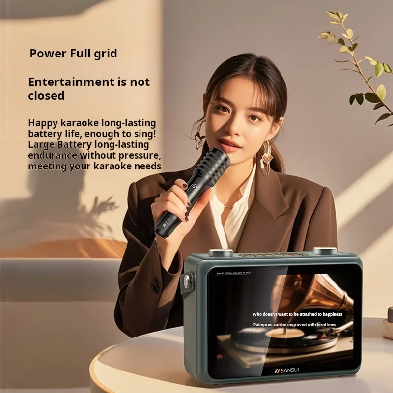 SANSUI K115 Video Karaoke Blue - Audio Music To Lyrics recension och pris