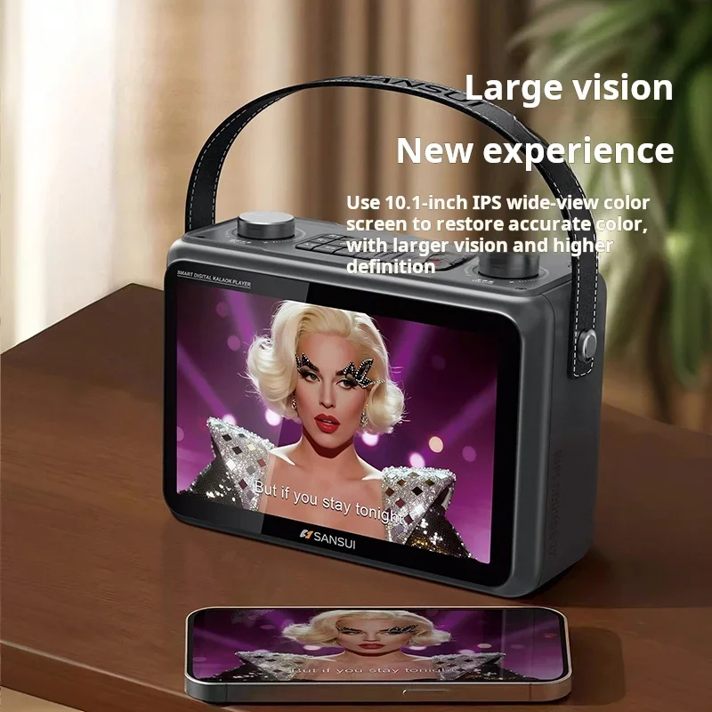 SANSUI K115 Video Karaoke Blue - Audio Music To Lyrics recension och pris