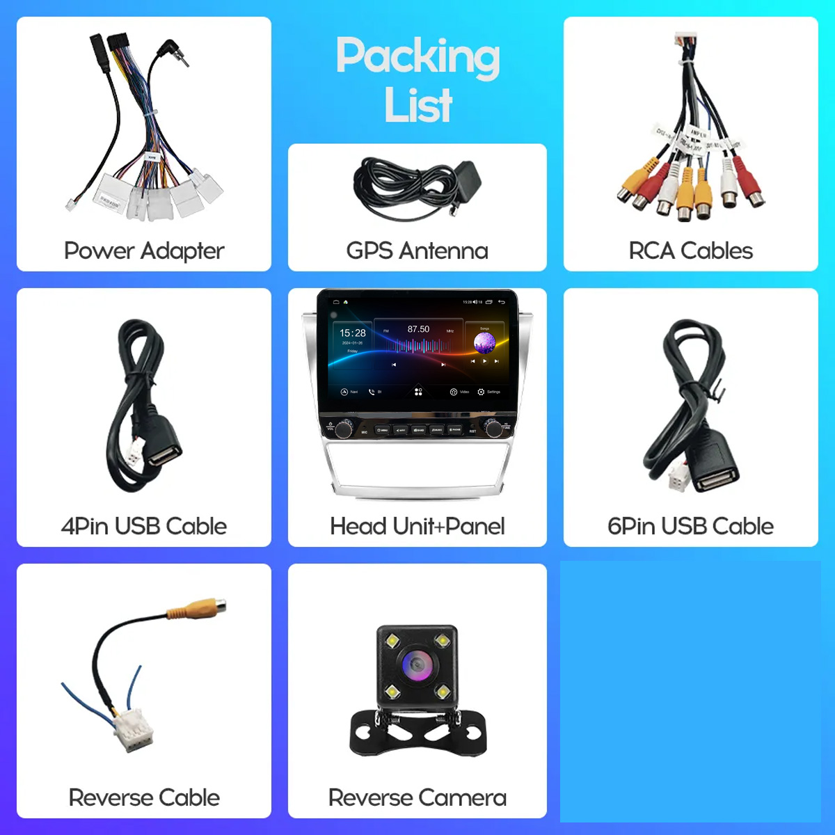 Car Radio Stereo For Toyota Ca - Audio Music India recension och pris