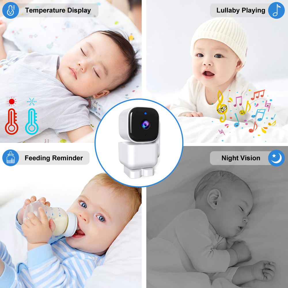 5'' Baby Monitor Two Way Audio - Zoom Audio Music recension och pris