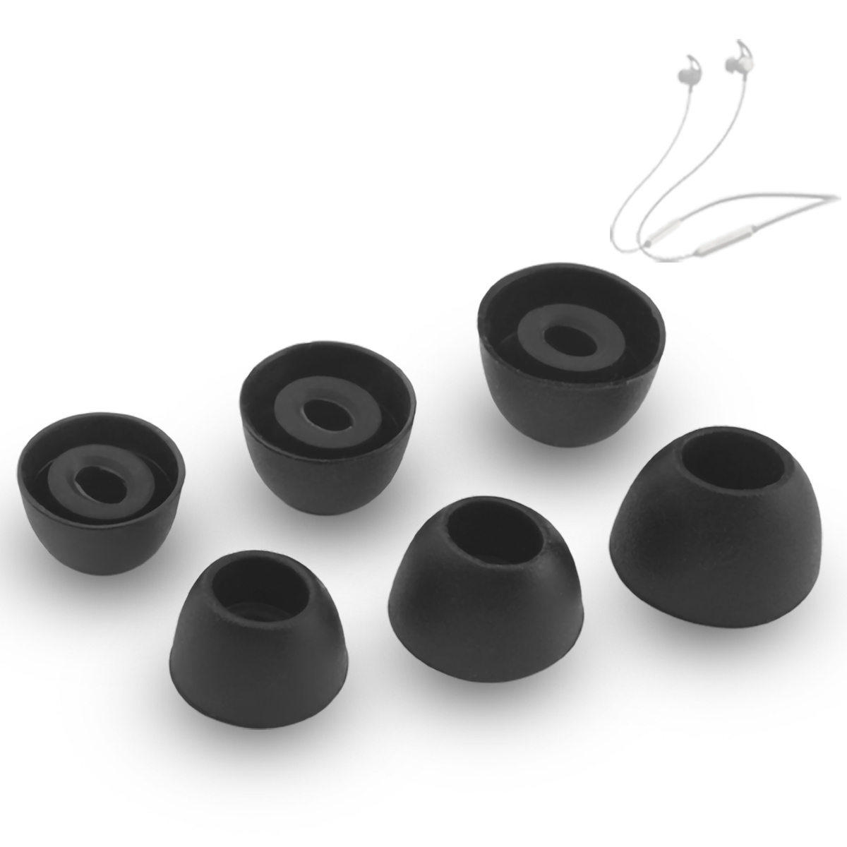 6Pcs Silicone Ear Tips for Edi - Anker Speaker Soundcore Boom 2 recension och pris