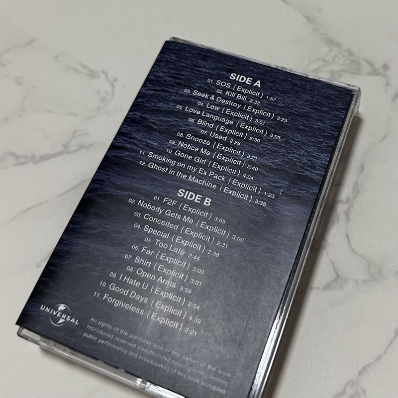 Western R&B Music Cassette Tap - Audio Music To Lyrics recension och pris