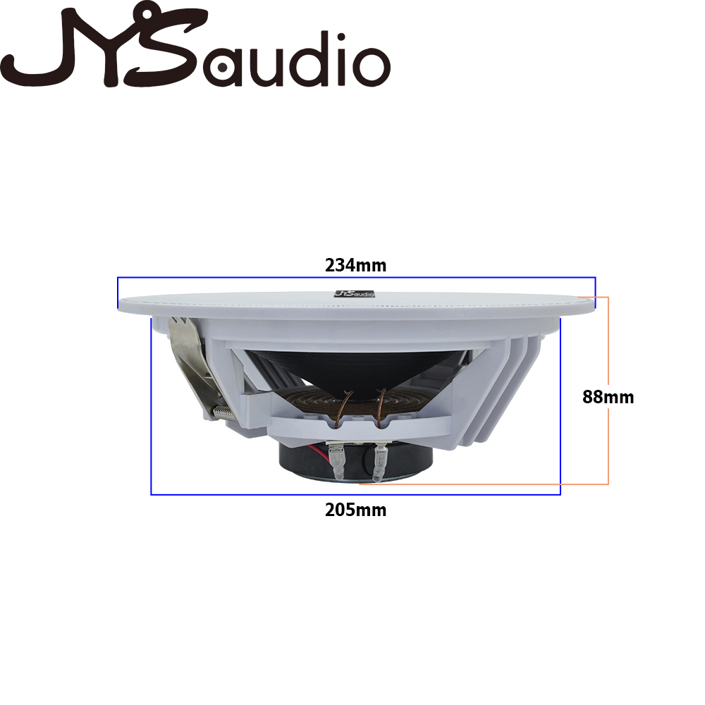20W Ceiling Speaker Stereo 8 i - Audio Music For Background recension och pris