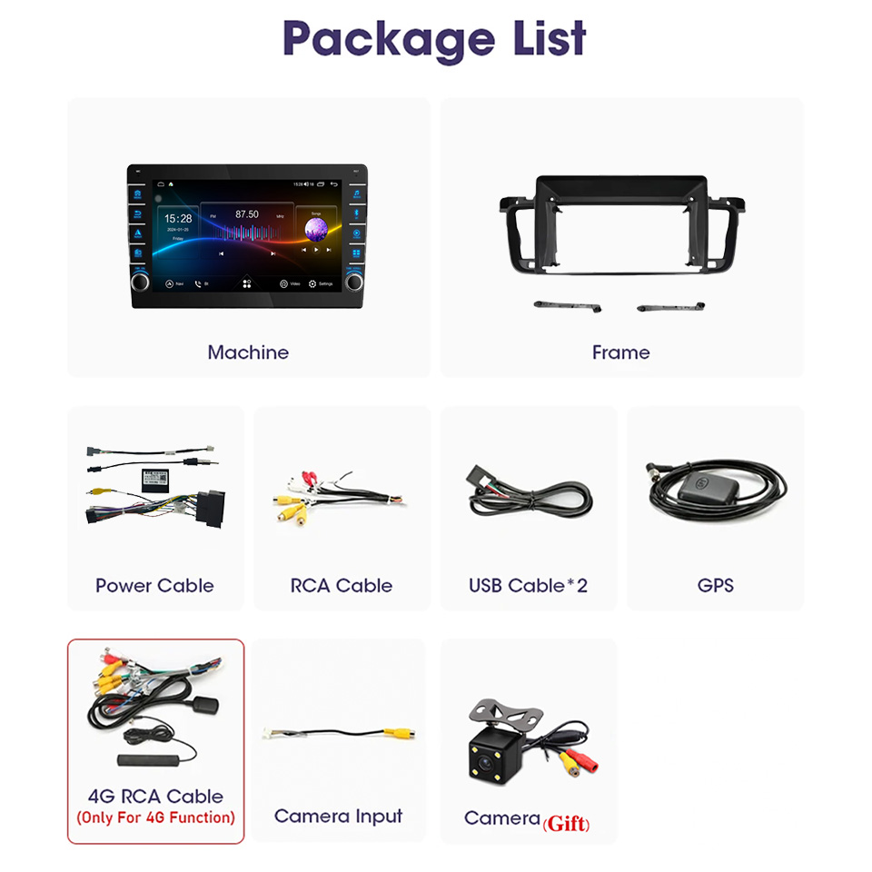 8G Ram 128GB Android 14 Car Ra - Audio Music India recension och pris