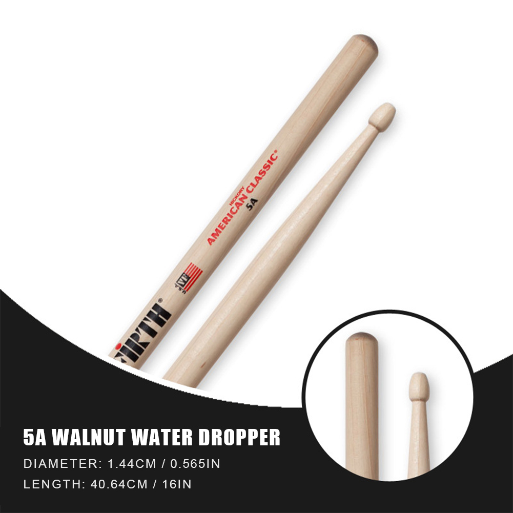 1-5Pair Drumsticks 5A/7A Hicko - Drum Stick 5A recension och pris