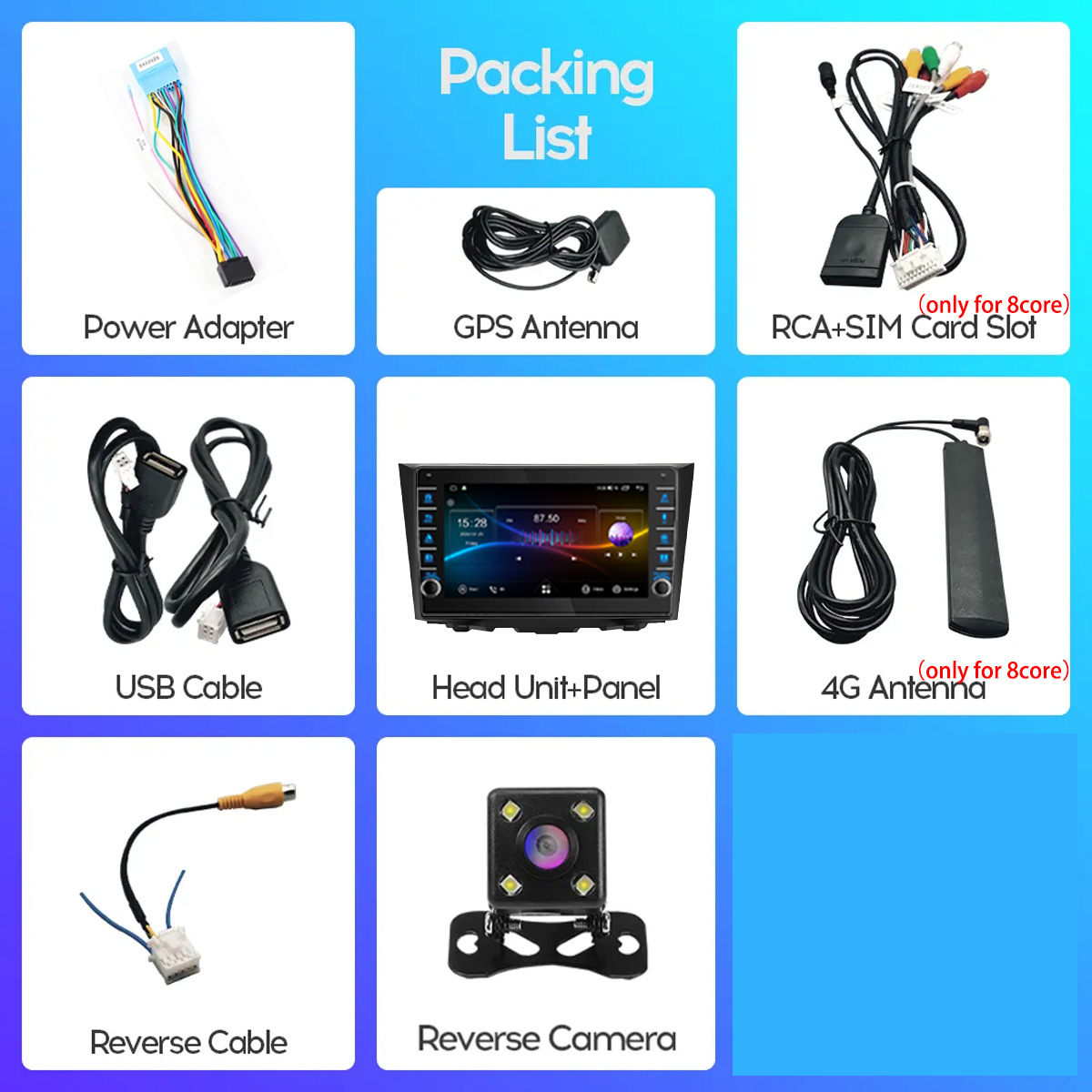 8G Ram 128GB Android 14 Car Ra - Audio Music India recension och pris