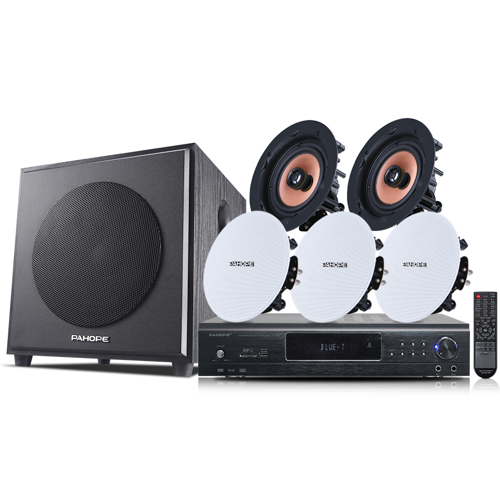 5.1 Home Theater Ceiling Speak - Audio Music For Background recension och pris