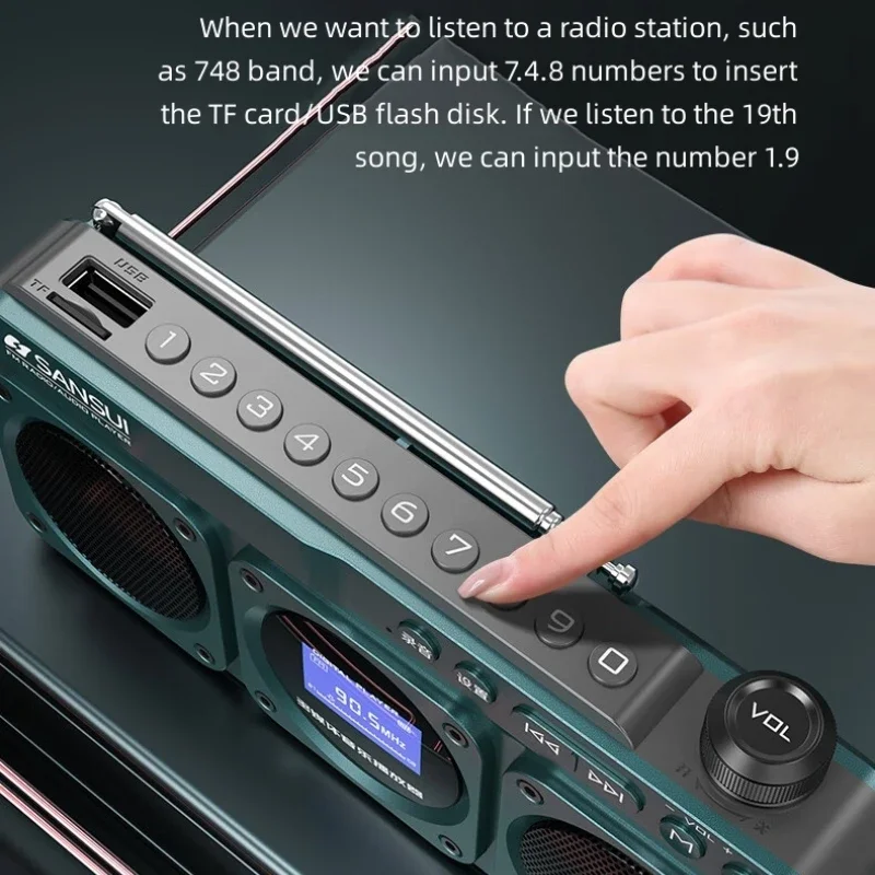 Portable F28 FM Radio Hi-fi So - Audio Music To Lyrics recension och pris