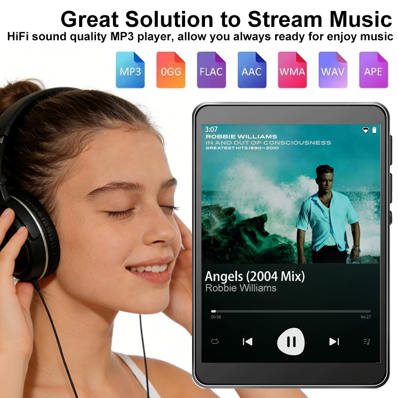 WiFi MP3 Player Andriod 10 Spo - Audio Music Mp3 Download recension och pris